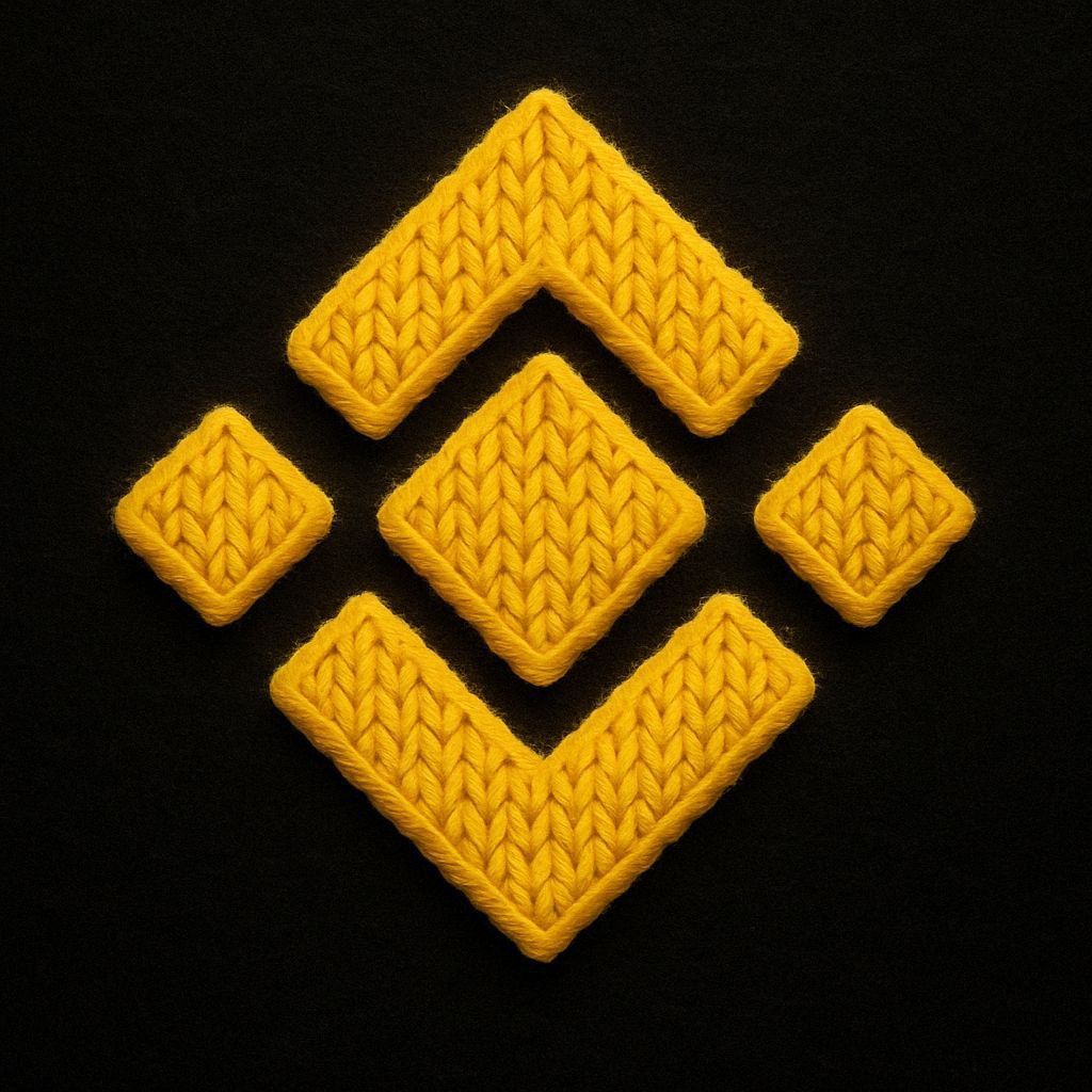 binance's tweet image. My grandma knitted this for me.

🧶 @Amanonchain