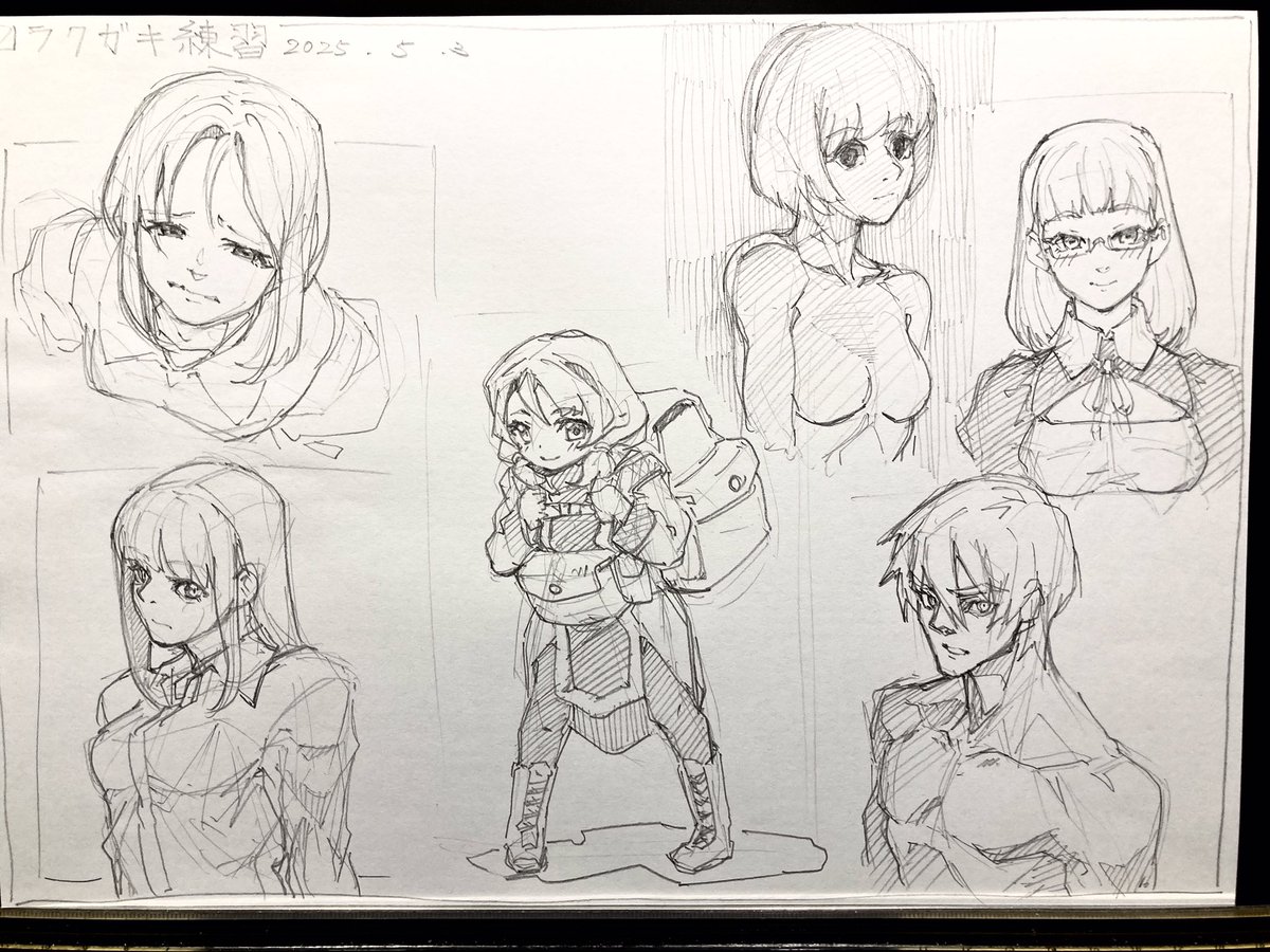 いろいろ練習に 
