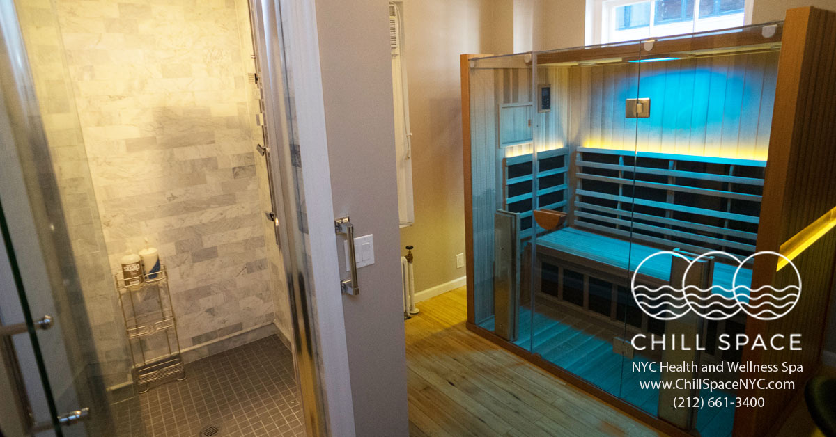 Save 30% on Packages. Use Code: Spring30.
Step into a tranquil oasis where soothing light envelops your body, promoting warmth and comfort while providing deep healing and detoxification through infrared therapy.
chillspacenyc.com/Infrared-Sauna…