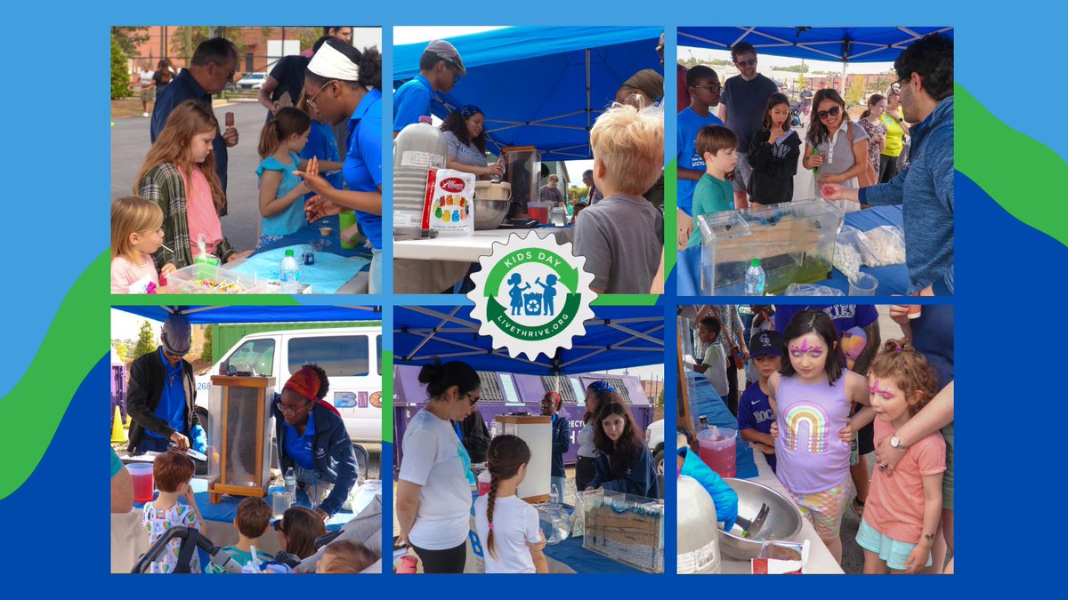 What a day at Kids Day with @livethriveatl! The Bio-Bus had a great time sharing science with kids, students &amp; families at CHaRM DeKalb. We’re honored to support GSU’s sustainability &amp; community engagement goals! #KidsDayATL #GSU #STEMEducation #CHaRMDeKalb