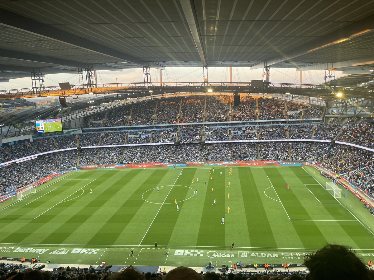 A fantastic day out for our students yesterday, starting with a tour of Old Trafford ⚽️ and then off to the Etihad to watch Man City v Wolves! 🏟️ They were all excellent ambassadors for the school throughout - well done all! 👏