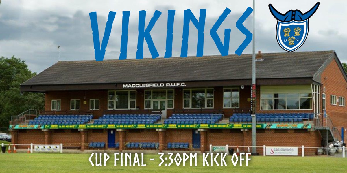 Good luck today to our <a href="/salefcvikings/">Sale FC Vikings & Norsemen</a> who will face <a href="/Stockportrugby/">Stockport Rugby Club</a> 2s in the Primo drinks jug cup final today at <a href="/MaccRugby/">Macclesfield Rugby</a> 

Kick off 3:30PM. 
#OneSaleFC