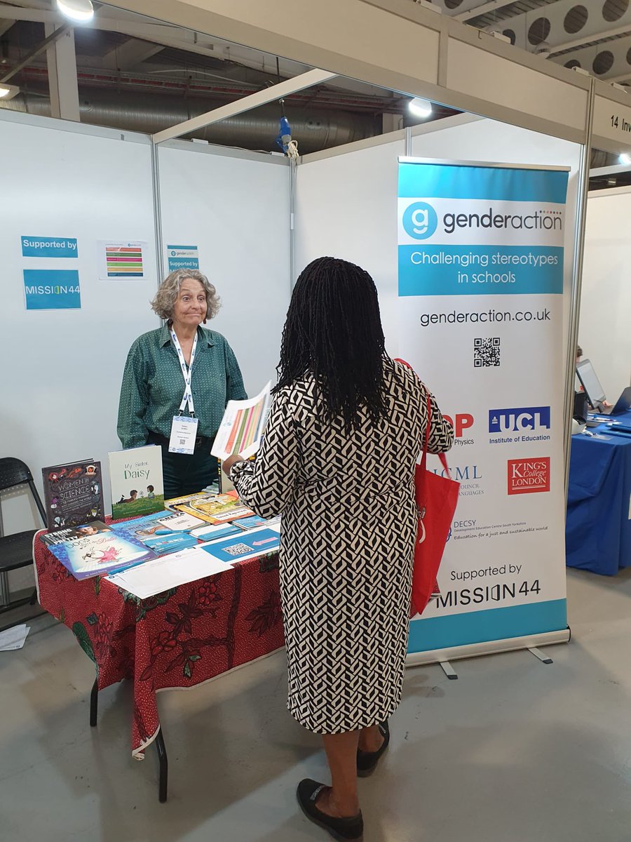 We are having a great time <a href="/NAHTnews/">NAHT</a> conference - lots of interest in a whole school approach to gender equity