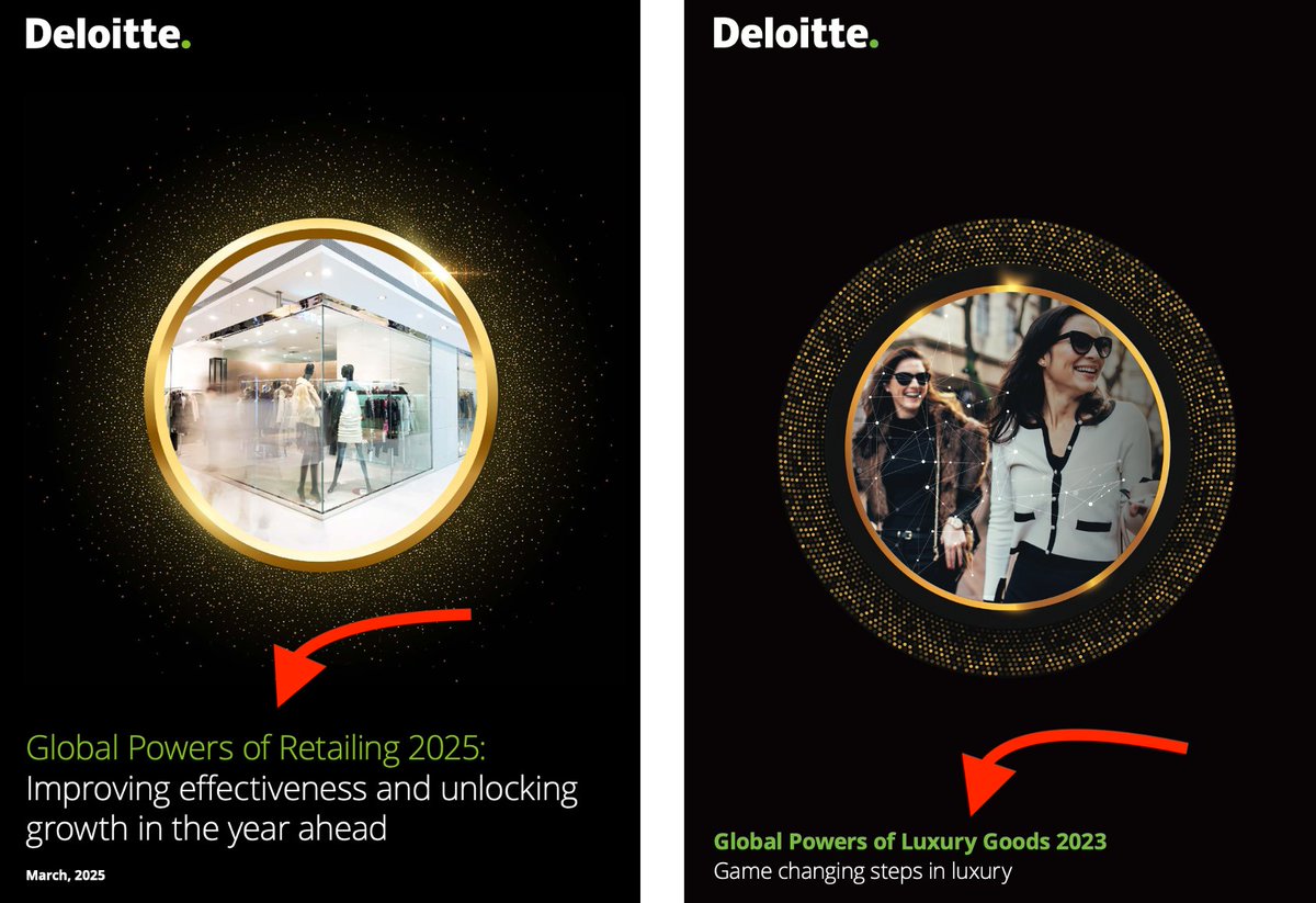 rinoscoppio's tweet photo. LA CLASSIFICA MONDIALE DELLE SOCIETA' GDO,  LUXURY &amp; FASHION.

Scarica i 2 report pubblicati da Deloitte:

https://t.co/9dkEaHt3Sl https://t.co/4s6qfOHT48