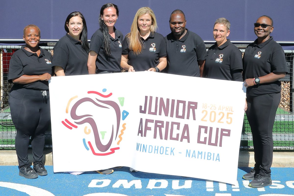 A big Thank You to our Umpires &amp; Technical Officials | Junior Africa Cup [JAC 2024] - Windhoek, Namibia 🇳🇦 (18-25 April 2025).

#JAC2024 #AfricaHockeyNews #HockeyInvites #ThirdTeam