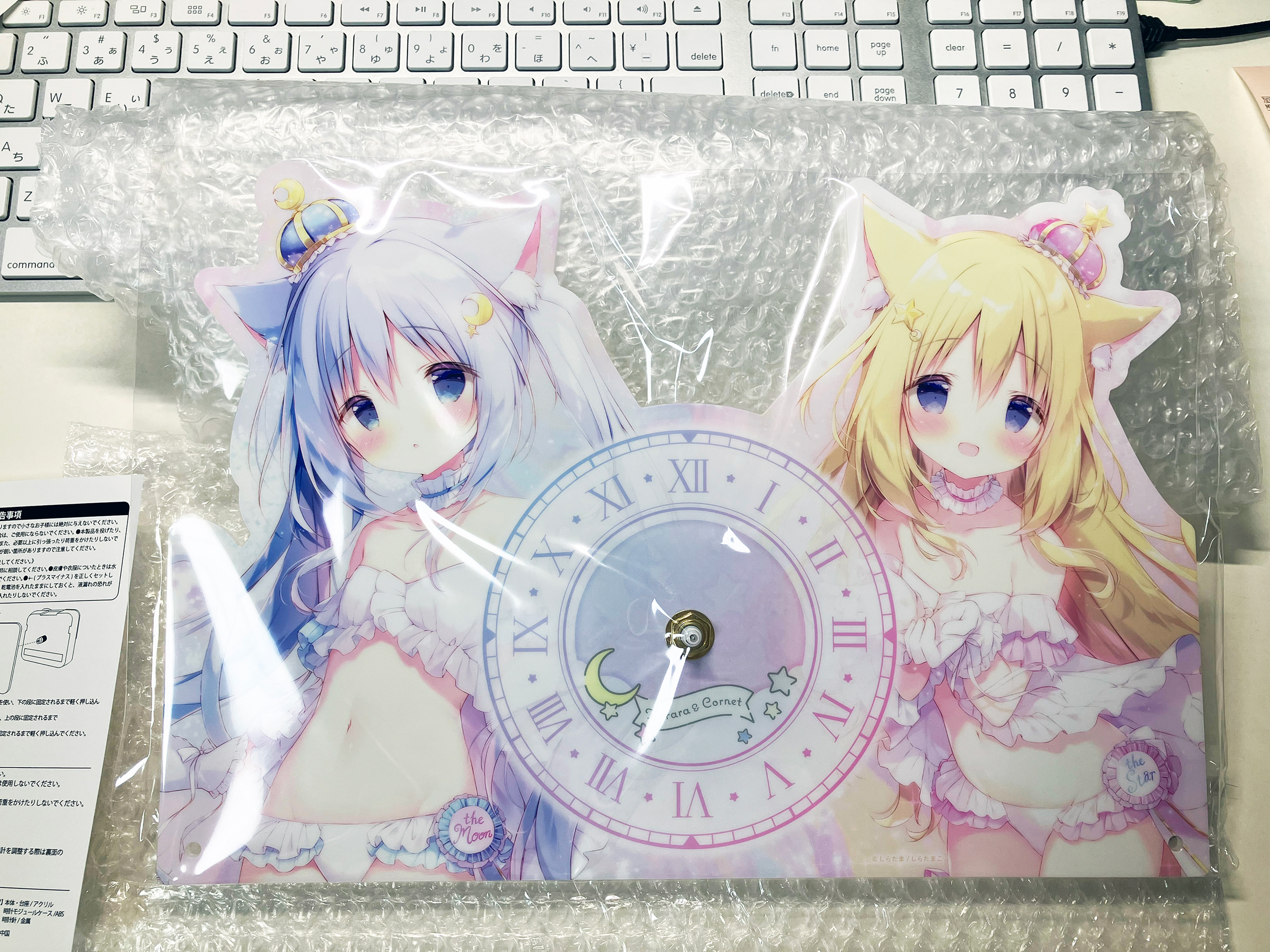 しらたまこ しらたま アクリルクロック つらら ころね ShiratamaBLd