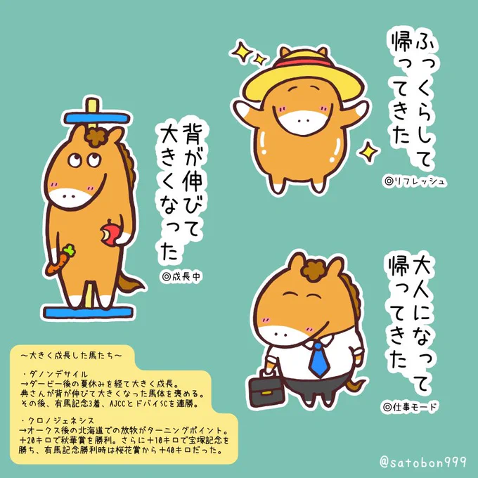 放牧明けの好きなコメント 