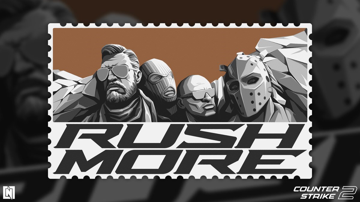 It's been almost three years since the first Rush More appeared in <a href="/CounterStrike/">CS2</a>. Today I present you the second version of this sticker with new agents.If you like it, support it, I'd be insanely happy!
Link: steamcommunity.com/sharedfiles/fi…
#counterstrike #cs2 #art