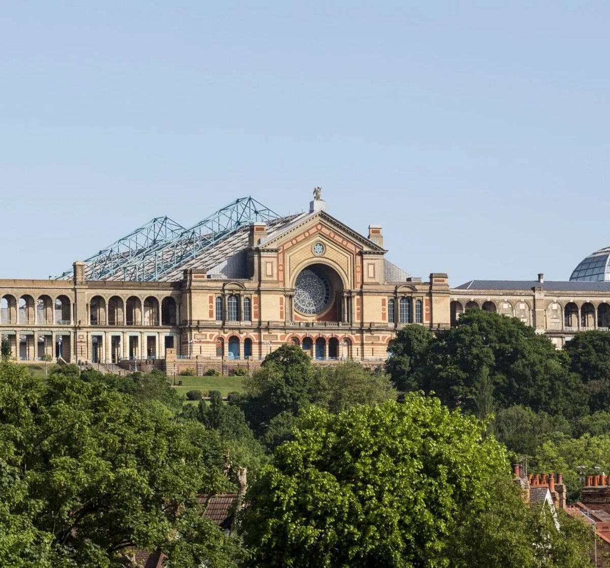Happy Birthday Ally Pally. 

150 years of history, music, and culture—Alexandra Palace has been a London icon since 1875. Its concerts, sporting events and exhibitions have made it one of the city’s cultural treasures.