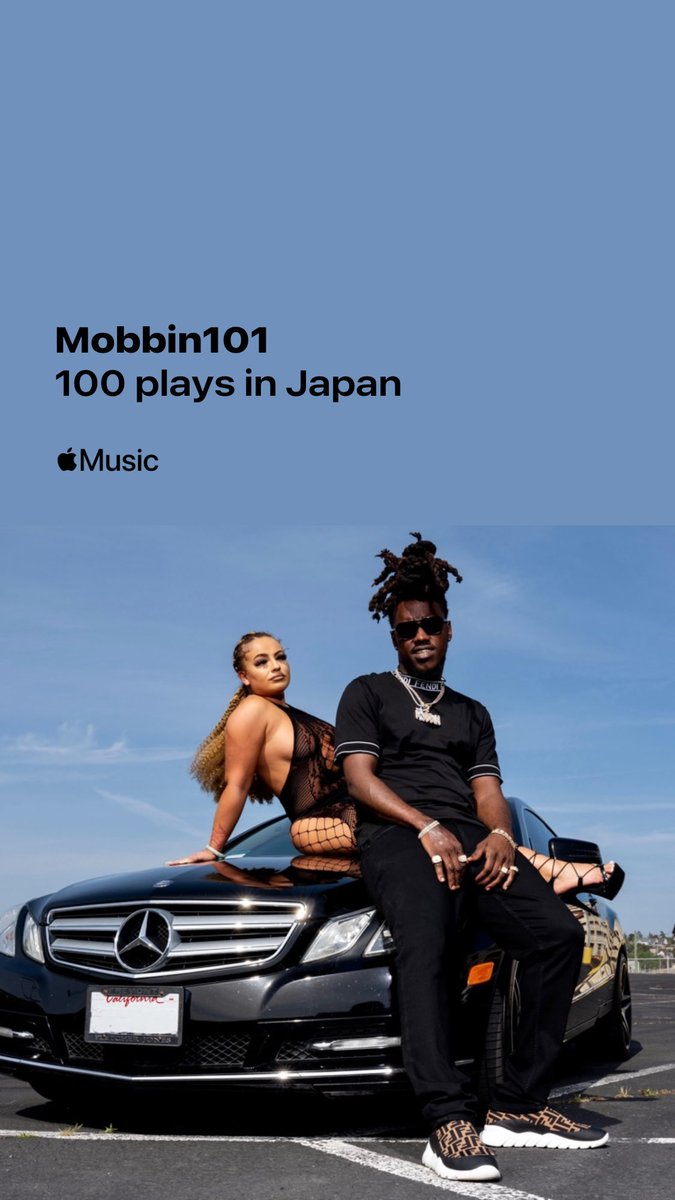 #HipHopNews <a href="/AppleMusic/">Apple Music</a> Thank you to the music fans of Japan 🇯🇵 #mobbin101 #bayarea #hiphop #music #japan #SaturdayMotivation ⁦<a href="/BlackTwittaNews/">Black Twittėr News⚫</a>⁩

music.apple.com/us/artist/mobb…

ご視聴ありがとうございました！本当に感謝しています！近いうちに日本に行きます！Google Mobbin101 🔊