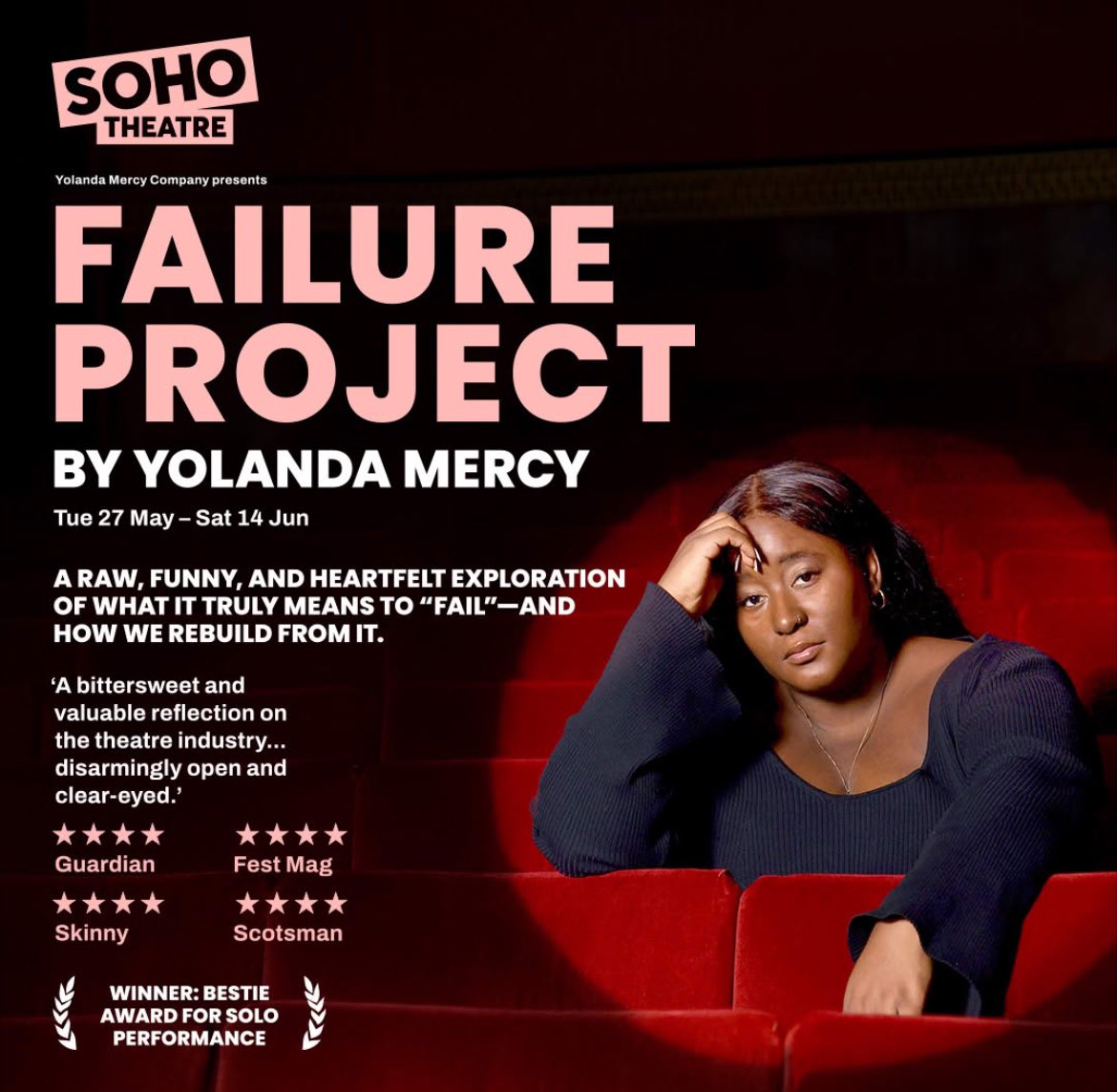 Yolanda Mercy (@yolandamercy) on Twitter photo Loved being on <a href="/BBCRadioLondon/">BBC Radio London</a> last night talking about failure project <a href="/sohotheatre/">Soho Theatre</a>
Thanks for having me Kim 🥰 Loved being on <a href="/BBCRadioLondon/">BBC Radio London</a> last night talking about failure project <a href="/sohotheatre/">Soho Theatre</a>
Thanks for having me Kim 🥰
