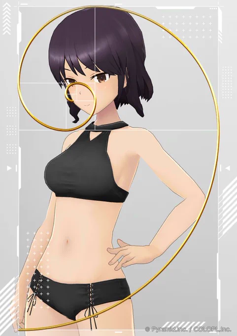 推しの中に黄金比を見出すゲーム?