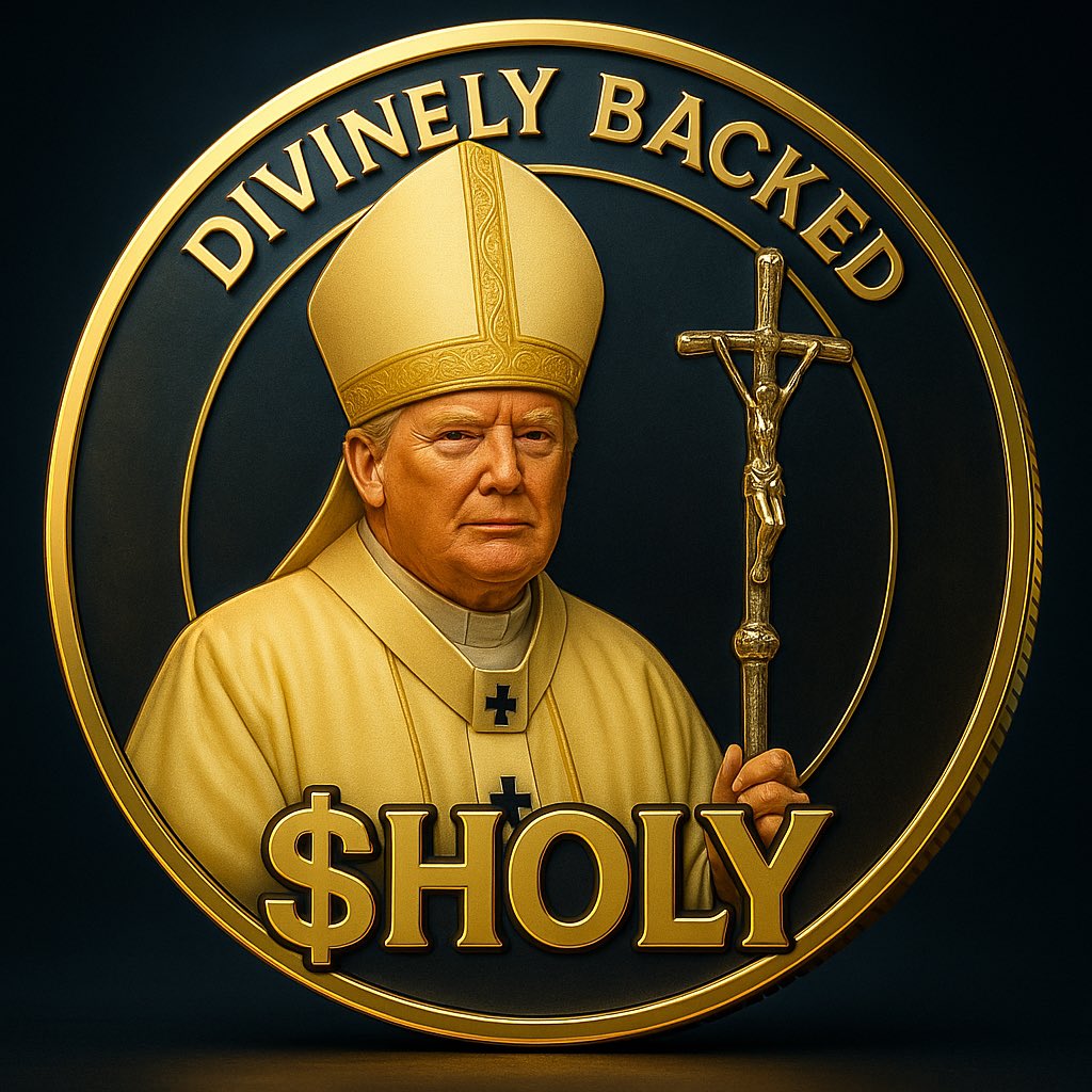 Grumpyoldvet884's tweet photo. @realDonaldTrump @DonaldJTrumpJr 
Pope Trump 
$Holy

GPtEysb7fuE2S1pudQ72fzEv3yn73skQYEKSgdfspump

https://t.co/fzok7o4ZgD https://t.co/7tPD1mXso4