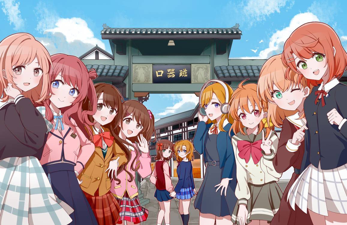 LusecaLee's tweet photo. 和@teng_xia53256 一起画的！
#lovelive #idolmaster https://t.co/GfTxmLeh9d