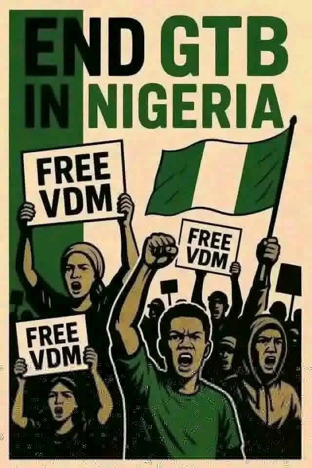 fatheroffalak04's tweet photo. As a Ratel .  Free VDM .   As a citizen of the my country Nigeria 🇳🇬.  

GTB.  We don’t want to know  anything about what happened in the bank again . 
Monday is loading .  Free Verydarkman https://t.co/GaYGyPBwQD