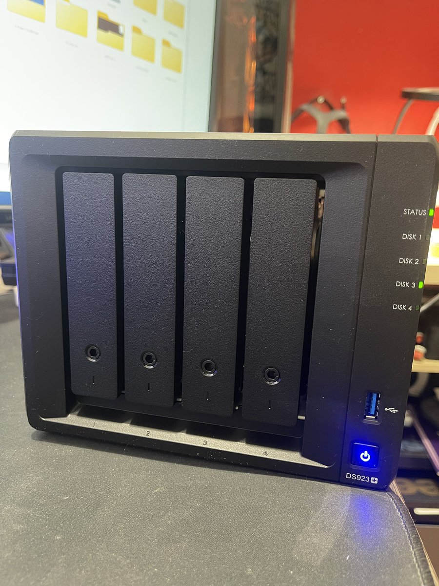 Time to up my photo storage game! Should stop me running out of space and I Have some redundancy built in now as well…