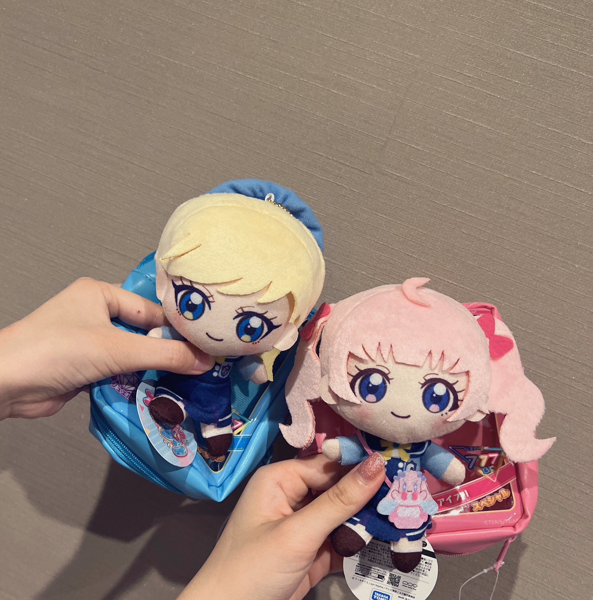 ひみつのアイプリ ぬいぐるみマスコットアイプリカード風ポーチ