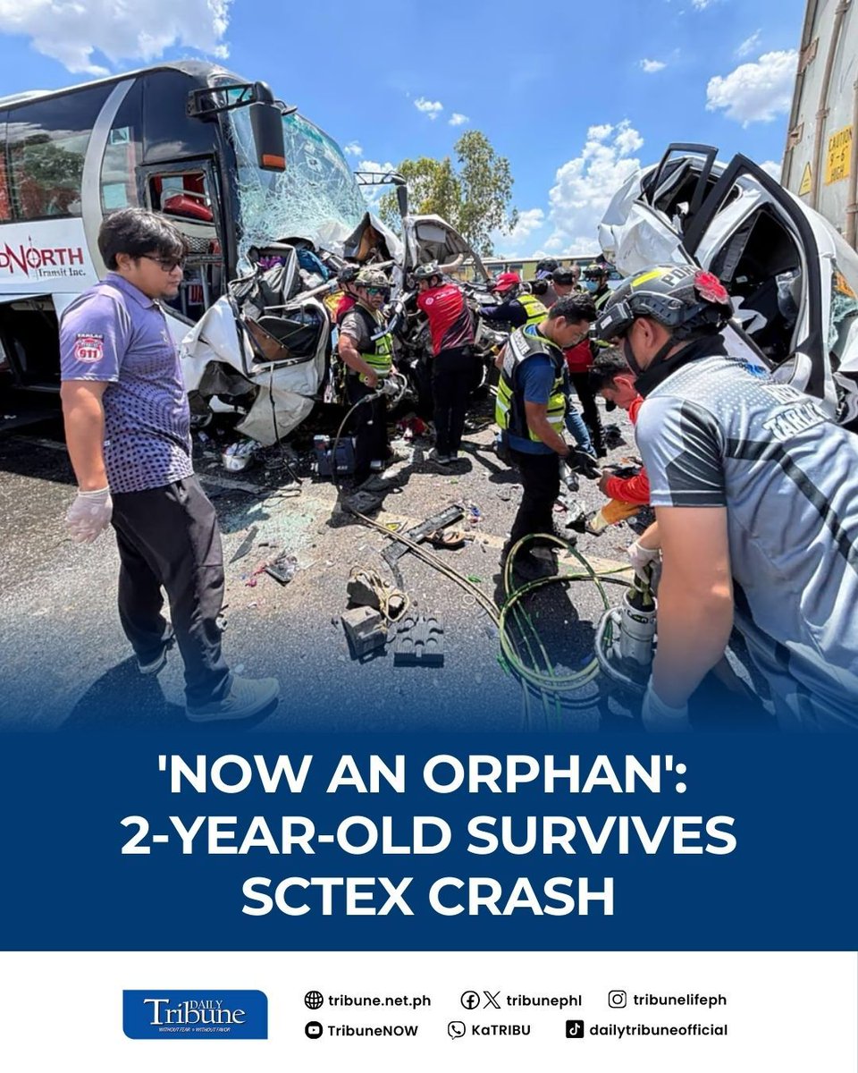 tribunephl's tweet photo. The driver in the SCTEX crash reportedly fell asleep at the wheel. Dizon said they are probing whether labor rules for drivers were violated.

https://t.co/UsEI0ubQoo

#SCTEX #DailyTribune https://t.co/nSLF5SES1k