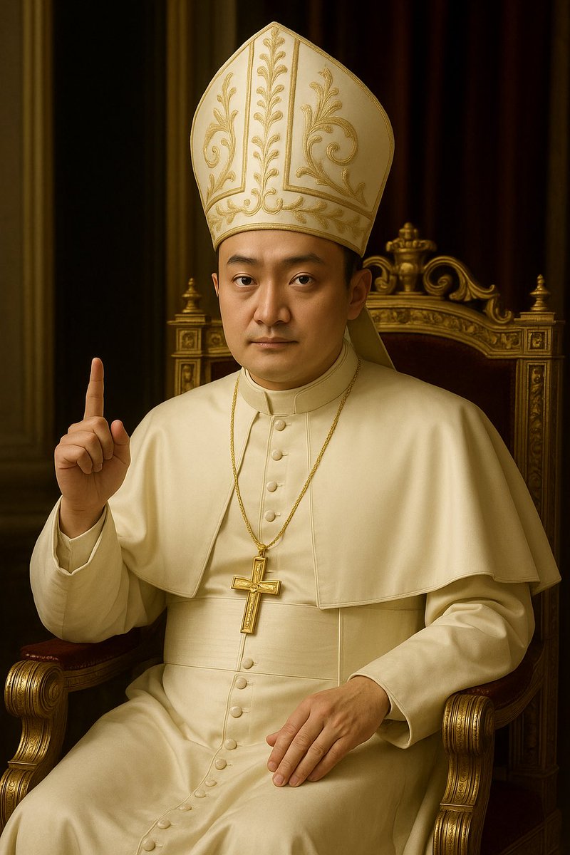 rumor has it the pope is now elected onchain