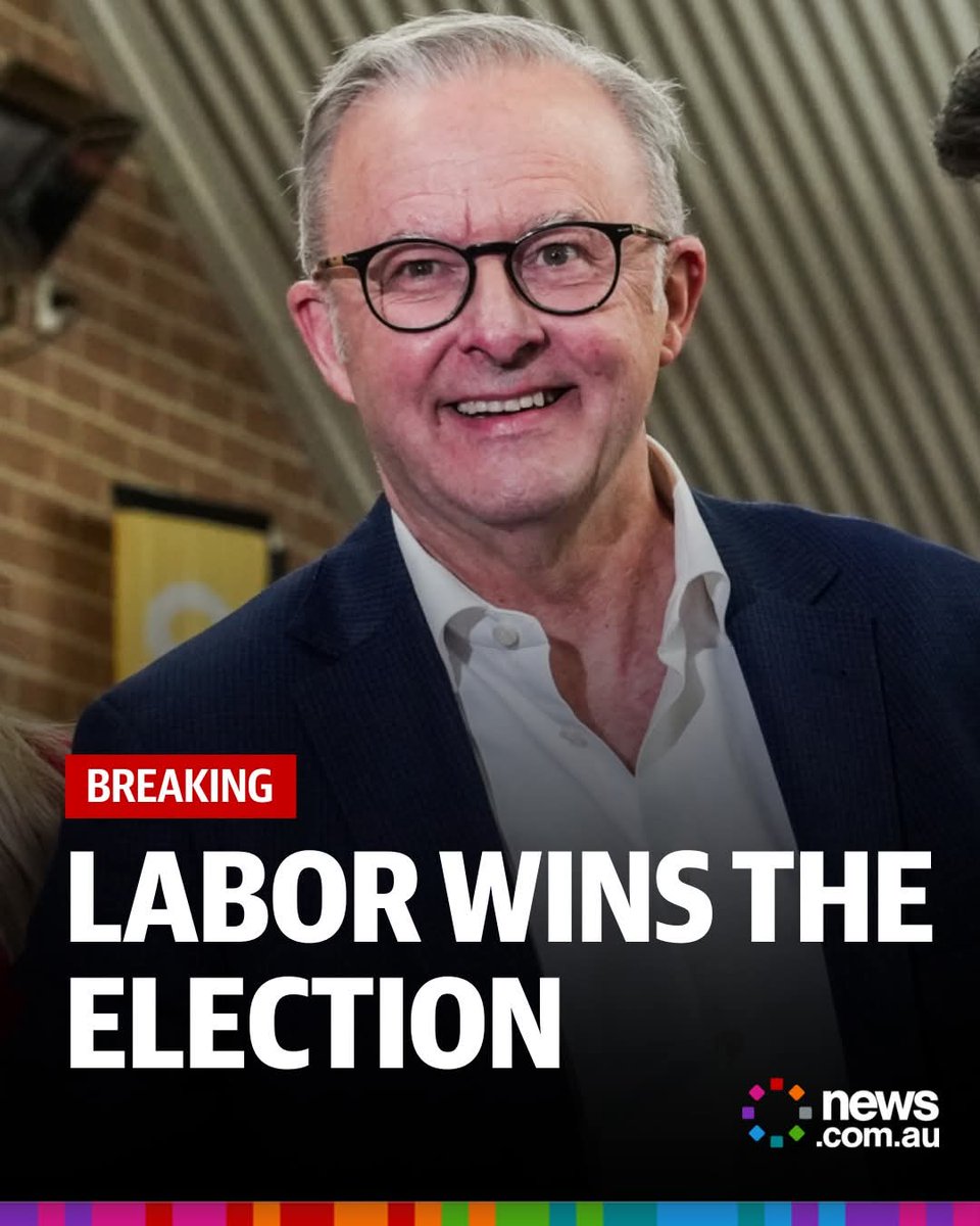Nathali_lk's tweet photo. The Labor Party has won the Australian general election. Accordingly, Labor Party leader and former Prime Minister Anthony Albanese will once again become the Prime Minister of Australia.

#geopolitics #australia https://t.co/ltgrK7M9ld