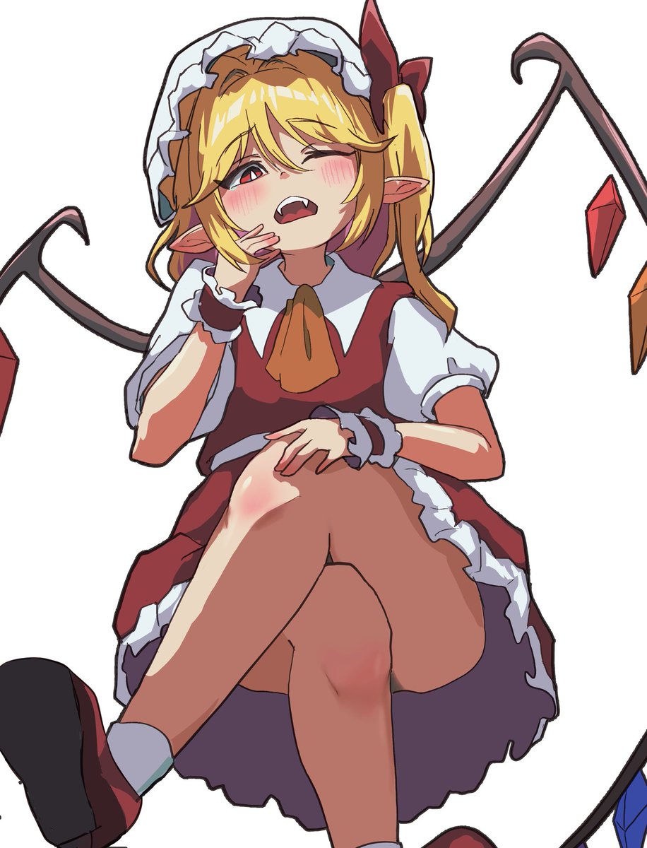 _DELTA_DELTA's tweet image. フランちゃん🥱　 #東方Project