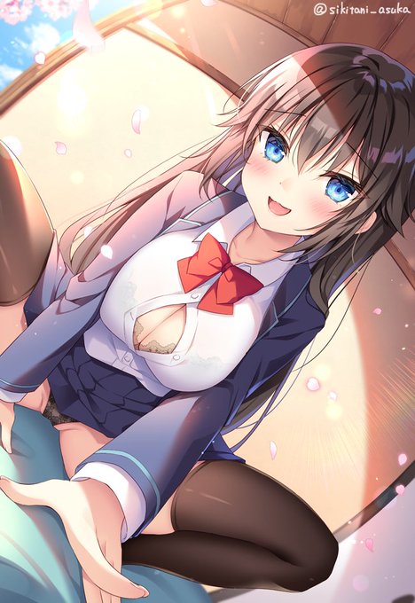 「もう…どこ見てるかバレバレだよ?💙」

俺好みの下着で起こしてくれる幼馴染ちゃん!
#GWはフォロワーさんが増えるらしい 