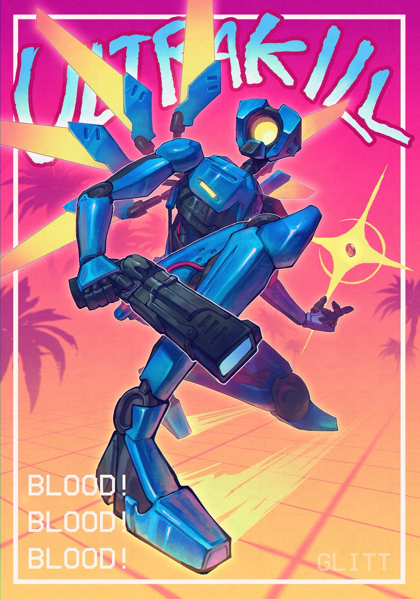 some retrowave vibe 

#ULTRAKILL #V1