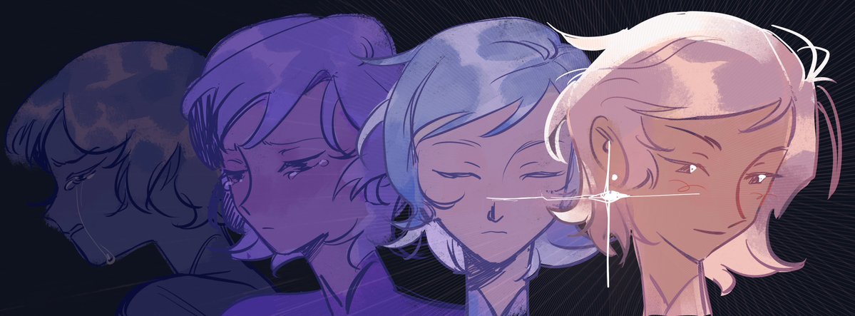 fufllya's tweet image. I see a spark in your eyes  ༶⋆˙⊹｡⋆✦  

#originalcharacter #illustration