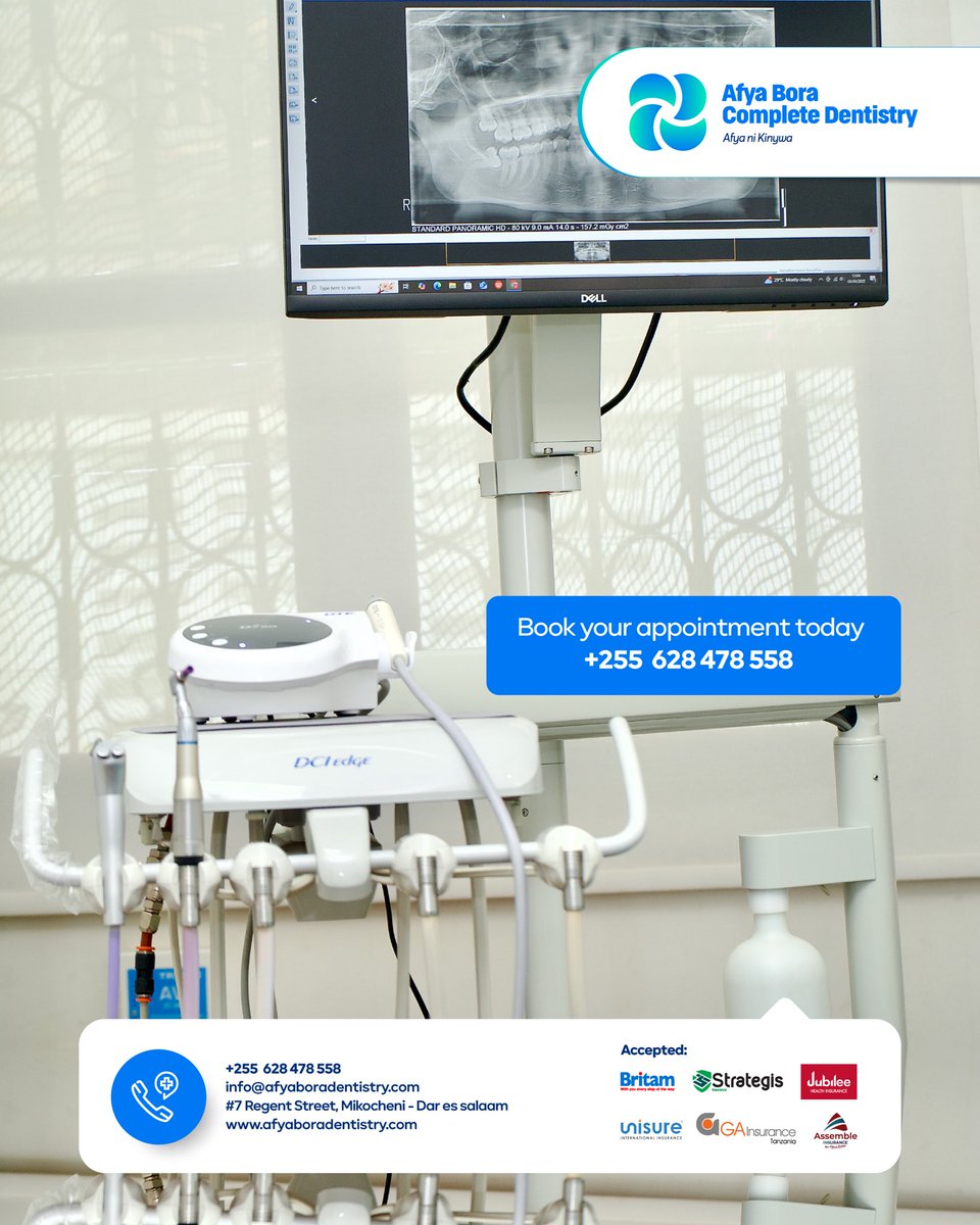No guesswork here! Our advanced CBCT and digital scans ensure accurate diagnosis and comprehensive care. #DigitalDentistry #CBCT #AfyaboraCompleteDentistry