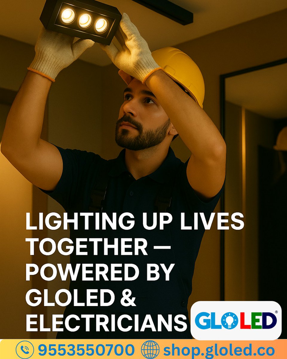GNarasaraopeta's tweet image. ⚡👷‍♂️ Professional Electricians by GLOLED 
🌐 Visit Us: gloled.co
📞 Call: 9553550700
#GLOLED #ProfessionalElectricians #CertifiedElectricians #SmartLightingExperts #ElectricalServicesIndia #SafeInstallations #LEDWiringSolutions #HomeElectricalWorks #OfficeMaintenanc