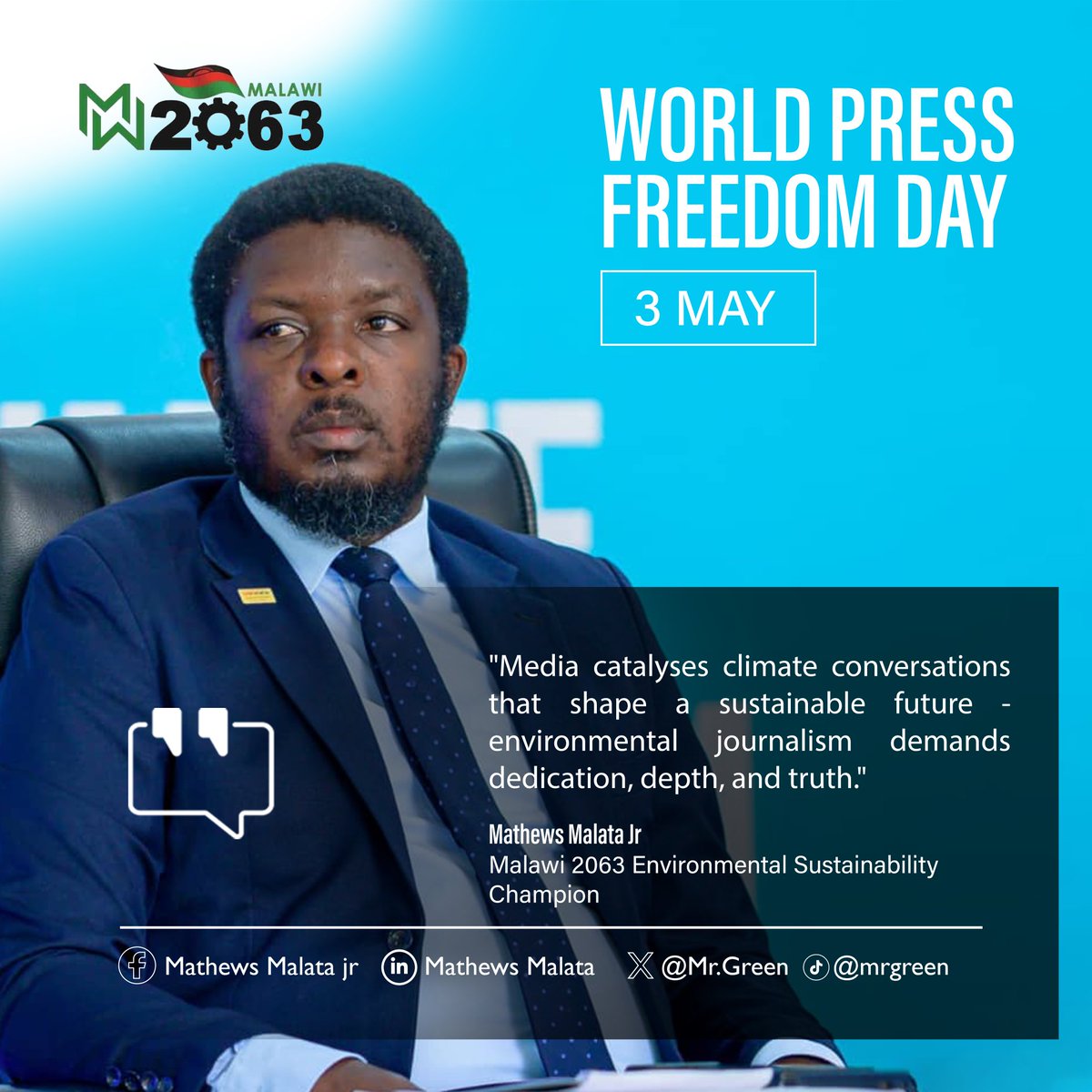 Happy Press Freedom Day!
#MrGreen