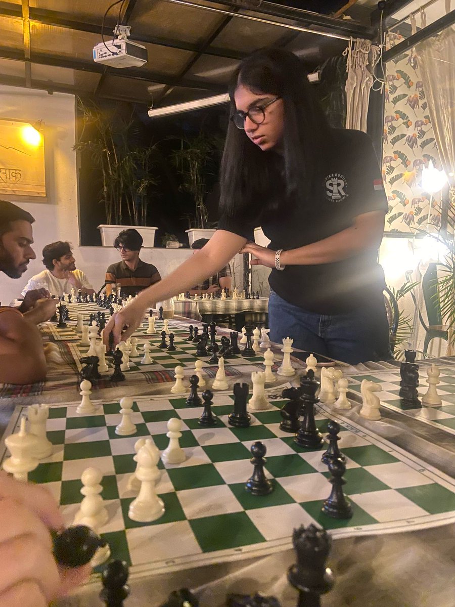 Chesscoffeeconnect (@chesscoffeecnct) on Twitter photo We look forward to meeting you again TODAY, this time for a SIMUL with IM Vishal Sareen at Café Saka, 6.30 pm to 8.30 pm.
DM for details.
<a href="/vishalsareen/">Vishal Sareen</a>
<a href="/delhichess/">Delhi Chess Association</a>
<a href="/ShivikaRohilla/">Shivika Rohilla</a> We look forward to meeting you again TODAY, this time for a SIMUL with IM Vishal Sareen at Café Saka, 6.30 pm to 8.30 pm.
DM for details.
<a href="/vishalsareen/">Vishal Sareen</a>
<a href="/delhichess/">Delhi Chess Association</a>
<a href="/ShivikaRohilla/">Shivika Rohilla</a>