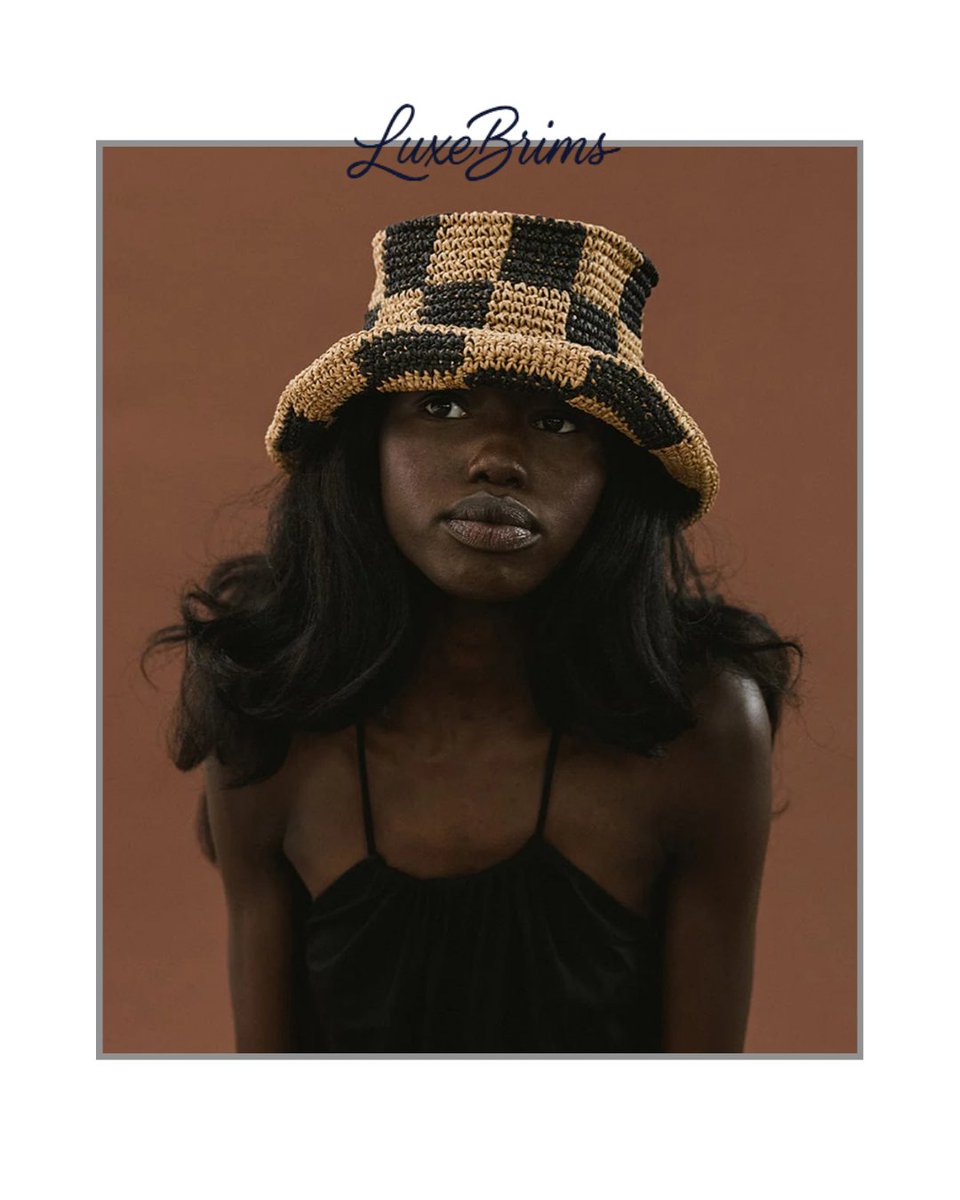 LBORA_'s tweet photo. Serving bold. Serving texture. Serving looks. 🧶🖤
This crochet checker bucket hat isn’t just an accessory — it’s a whole *statement.*
🛒 Drop jaws or drop the link: https://t.co/YdpWO4TJqJ
#LuxeBrims #CheckerboardHat #CrochetStyle #BoldFashion #StyleWithEdge https://t.co/M4wjiJpcvV