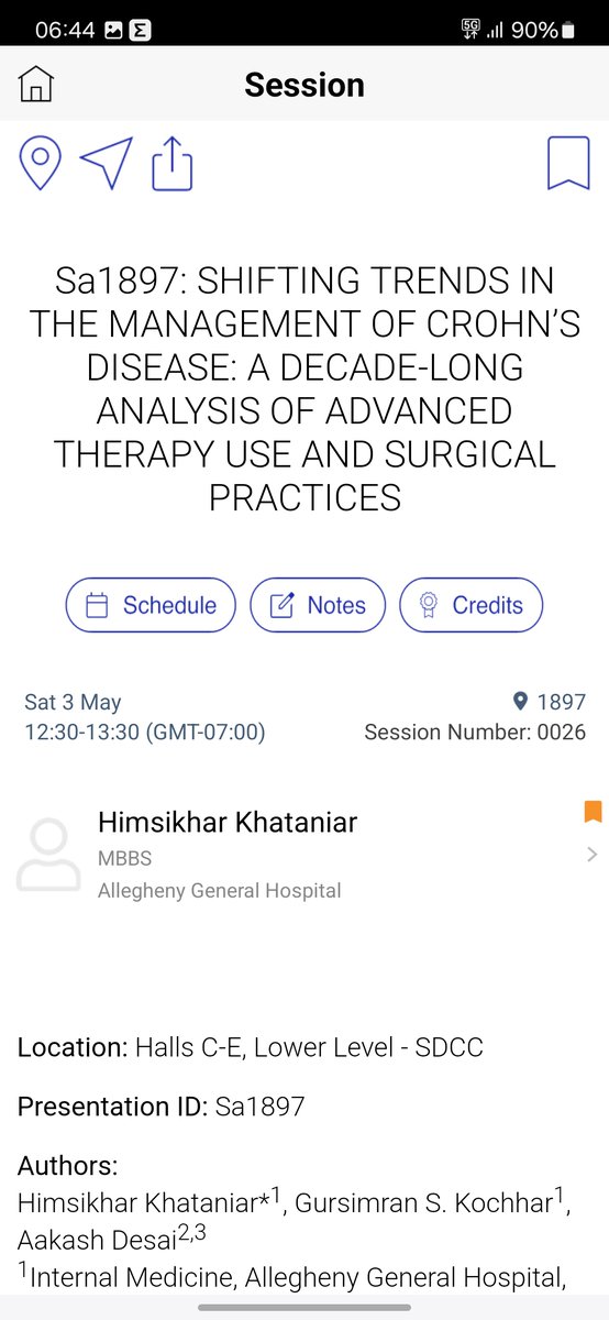 Himsikhar Khataniar (@himsikhar1) on Twitter photo Here we go — kicking off #DDW2025 with two exciting posters from our team on IBD!
1️⃣ Metabolic Syndrome & IBD: (Sa1840)
2️⃣ 10-year trends in Crohn’s management (Sa1897)
Catch us at the poster halls today 12:30–1:30 PM!
Come say Hi!!
#DDW #GItwitter
<a href="/akMD03/">Aakash Desai, MD</a> <a href="/GKochharMD/">Gursimran Kochhar MD</a> Here we go — kicking off #DDW2025 with two exciting posters from our team on IBD!
1️⃣ Metabolic Syndrome & IBD: (Sa1840)
2️⃣ 10-year trends in Crohn’s management (Sa1897)
Catch us at the poster halls today 12:30–1:30 PM!
Come say Hi!!
#DDW #GItwitter
<a href="/akMD03/">Aakash Desai, MD</a> <a href="/GKochharMD/">Gursimran Kochhar MD</a>