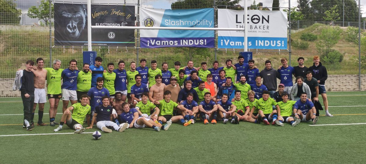 ☘️ Final en Las Rozas. Partidazo. Duro. 45-31
Gracias <a href="/iirugby/">A.D. Ingenieros Industriales Las Rozas Rugby</a> por recibirnos y por el partido que nos jugaron.