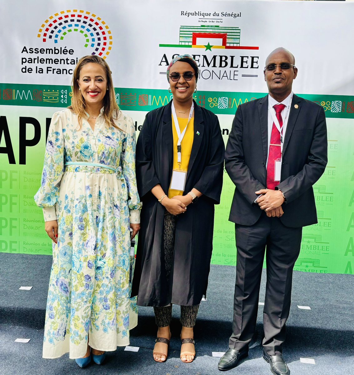 Ilaya Ismael Guedi Hared (@ismael_ilaya) on Twitter photo Du 28 au 30 avril à Dakar, j’ai eu l’honneur de prendre part, aux côtés de mon collègue Abdallah, aux travaux de l’Assemblée parlementaire de la Francophonie <a href="/APFfrancophonie/">APF. Francophonie</a> , en ma qualité de membre de la commission politique.
Des échanges d’une haute importance sur les défis Du 28 au 30 avril à Dakar, j’ai eu l’honneur de prendre part, aux côtés de mon collègue Abdallah, aux travaux de l’Assemblée parlementaire de la Francophonie <a href="/APFfrancophonie/">APF. Francophonie</a> , en ma qualité de membre de la commission politique.
Des échanges d’une haute importance sur les défis