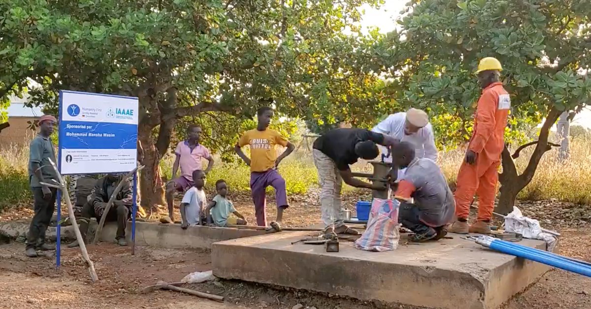 For many years, HF has partnered with <a href="/IAAAE_org/">IAAAE</a> on the installation and refurb of #water installations across rural #Africa