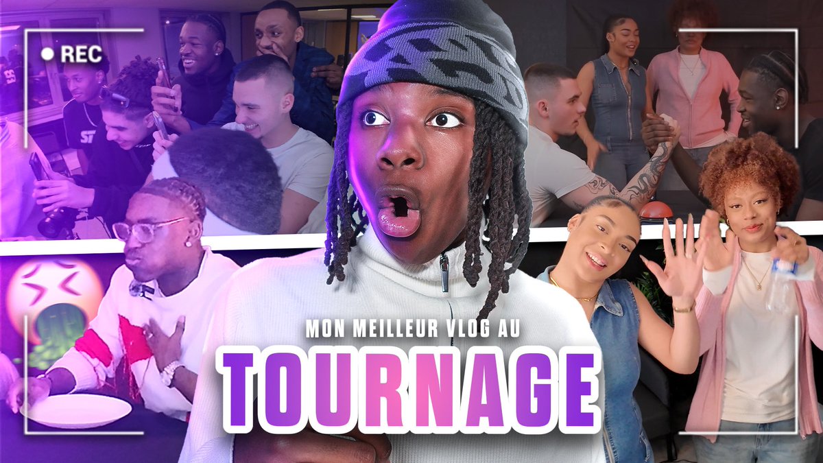 RayouOff's tweet photo. Ouais ouais les gars, LVDR Volume 2 !! 
Nouvelle vidéo 👉🏽 https://t.co/OHkFWOvLk4

Dans ce vlog, on a participe au tournage de Muriel pour le concept « 10 Mec Pour Ma Soeur »  et ca s’est pas passé comme je l’imaginais… 😥 https://t.co/enCP1Ujjos