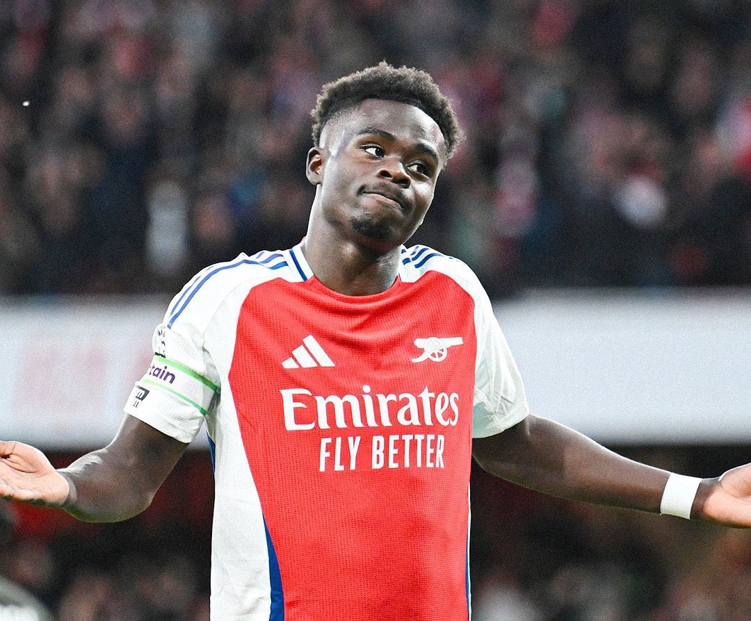 🚨 Bukayo Saka: “Winning the Ballon d’Or is a dream, but my focus is on winning titles with Arsenal”.

“The main focus is on winning here, everything else will come after that”, told Sky Sports.