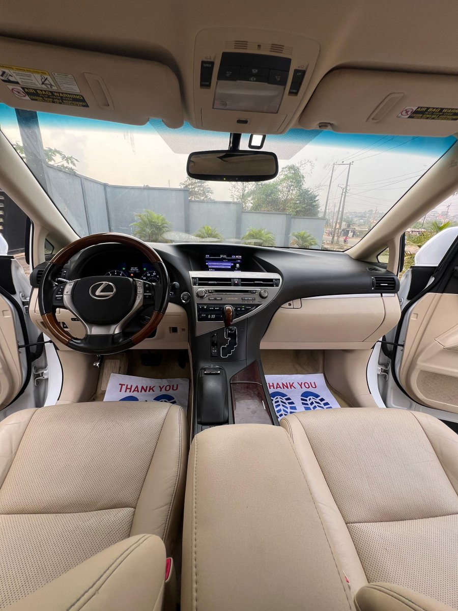 Autorush2's tweet photo. PRICE SLASH!!!🔥🔥🔥🔥🔥🔥🔥🔥🔥

🚘: FOREIGN USED 2014 LEXUS RX350
💰: NOW 26 MILLION NAIRA ($16.4k)

TOTAL ACCIDENT FREE 
TOTAL FIRST BODY

TO BOOK AN INSPECTION;
CALL: 07041468482 https://t.co/CtsLOBkTvo