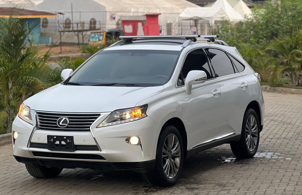 Autorush2's tweet photo. PRICE SLASH!!!🔥🔥🔥🔥🔥🔥🔥🔥🔥

🚘: FOREIGN USED 2014 LEXUS RX350
💰: NOW 26 MILLION NAIRA ($16.4k)

TOTAL ACCIDENT FREE 
TOTAL FIRST BODY

TO BOOK AN INSPECTION;
CALL: 07041468482 https://t.co/CtsLOBkTvo