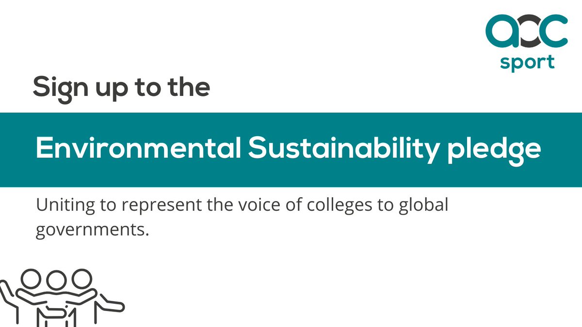 We ask members to commit to the Environmental Sustainability pledge and join us in working toward net zero carbon emissions.

Sign the pledge here:
aoc.co.uk/sport/get-invo…