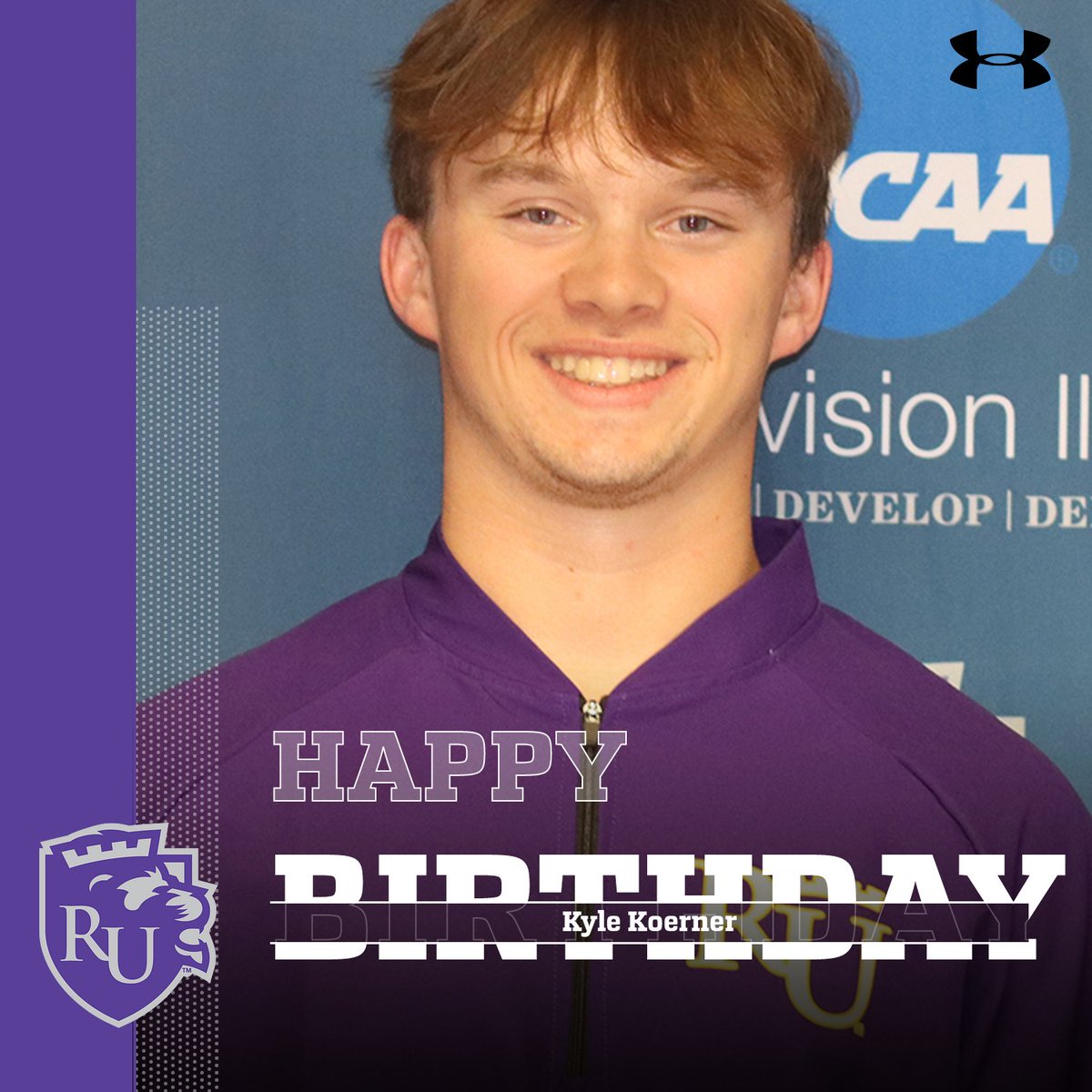 Regents Baseball would like to wish Kyle Koerner a Happy Birthday!
#PurpleReign⛈