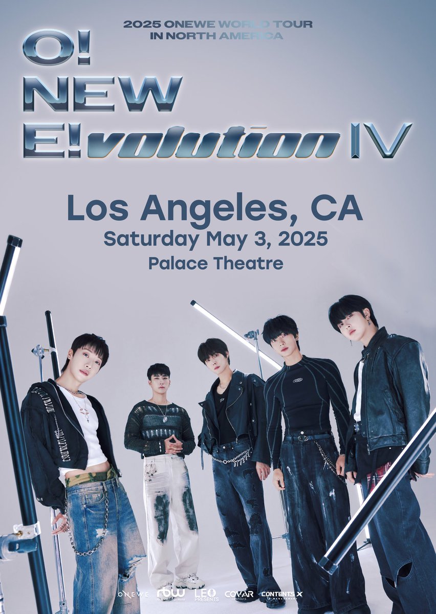 LeoPresents's tweet photo. [TONIGHT] @official_ONEWE

➔ Los Angeles, CA

#원위 #ONEWE #O_NEW_Evolution
#ONEWE_WORLDTOUR 
#2025_ONEWE_WORLD_TOUR https://t.co/WBlwwphcRQ