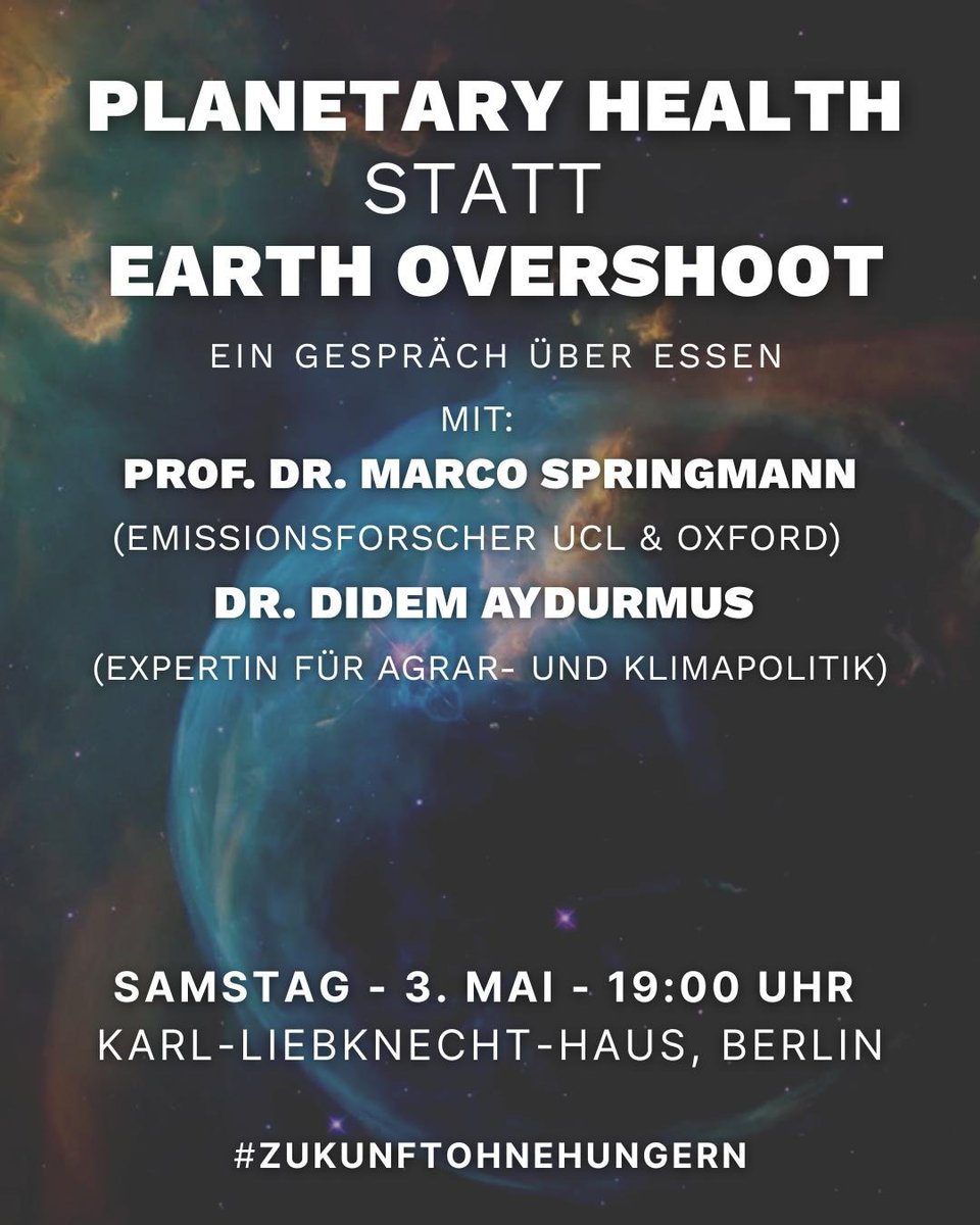 Happy Earth Overshoot Day, möget Ihr von den schlimmsten Katastrophen verschont bleiben.