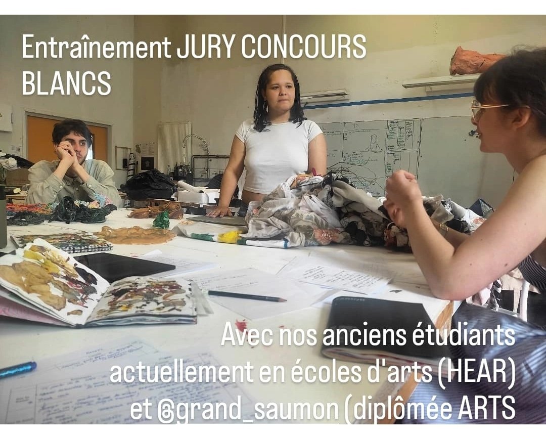 CpesRosaparks's tweet image. En ce moment à la CPES CAAP ROSA PARKS c&apos;est jury blancs entraînement concours!

Dernière ligne droite pour nos étudiants.
Trop forts ils sont!
.
.
.
.
#CPES #CAAP #CPESCAAP #artsplastiques #prepaart #concoursecolesarts #prepaconcours #ridf #iledefrance #montgeron #prepapublique