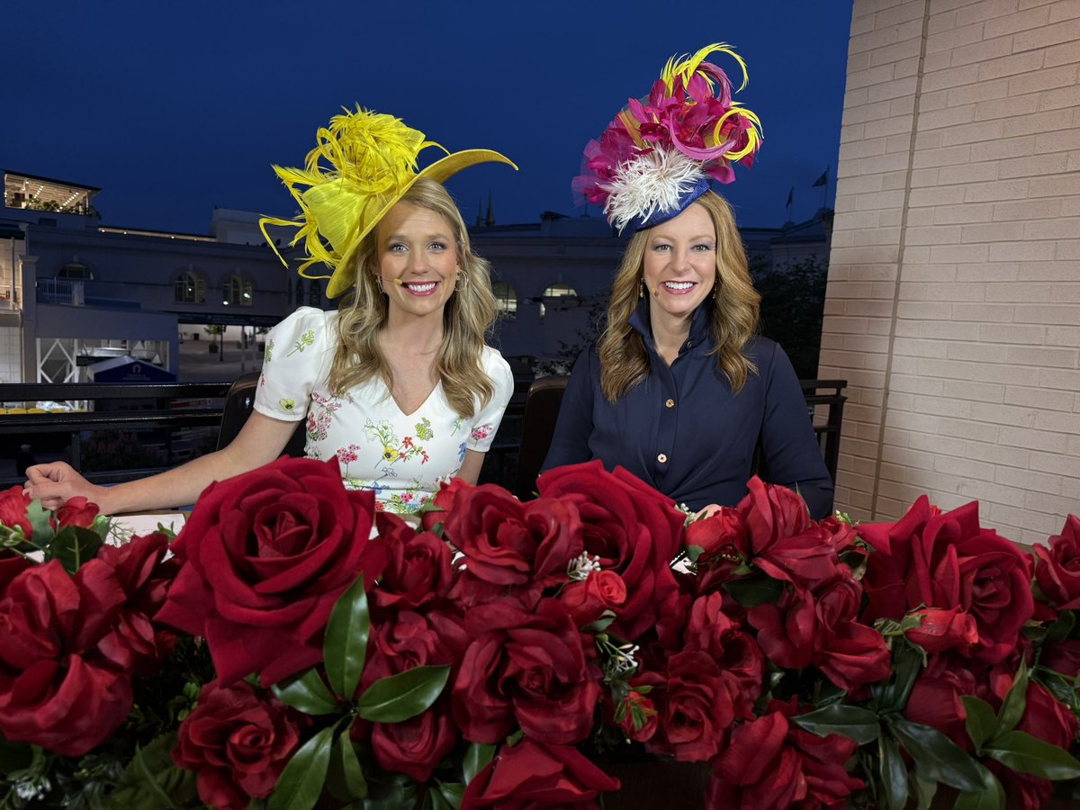 Turn on <a href="/WDRBNews/">WDRB News</a> for our Countdown to Derby 151! Happy Derby, everybody! 🐎 🌹