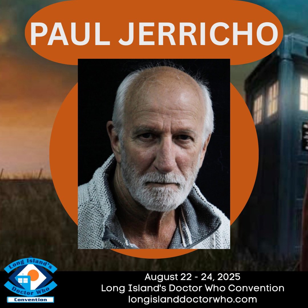 It’s our lucky day! 

Paul Jerricho makes his first New York convention appearance.

longislanddoctorwho.com

#DoctorWho #DrWho #LIWho2025 #LIWho #BigFinish #Gallifrey #ClassicDoctorWho #whovians #Whovian #daleks #DoctorWho #DoctorWhoCosplay
