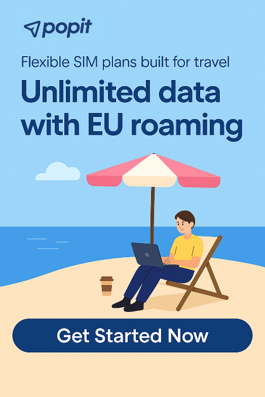 PopitMobile's tweet photo. Treat yourself this Bank Holiday weekend 😎

https://t.co/6y3dZy8Ktc

#PopitMobile #flexiblesim #roaming #holidayseason https://t.co/aWdJM4ZIqF
