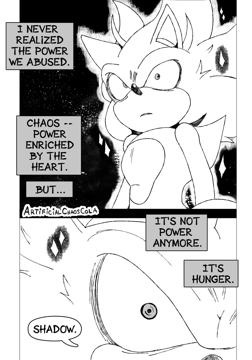 ArtiChaosCola's tweet photo. Fly Again.
(1-4/??) #sonadow - #hyperdarkau belongs to @shoophise https://t.co/0sEgUxDNDr